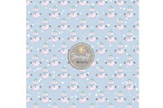 Snowman Digital Papers & Clipart, an Illustration by JennyL Designs (Thumbnail 3 of 4)