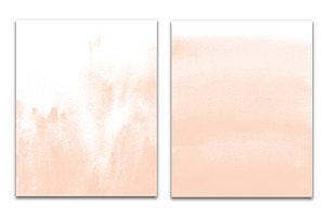 Cream Pink Ombre