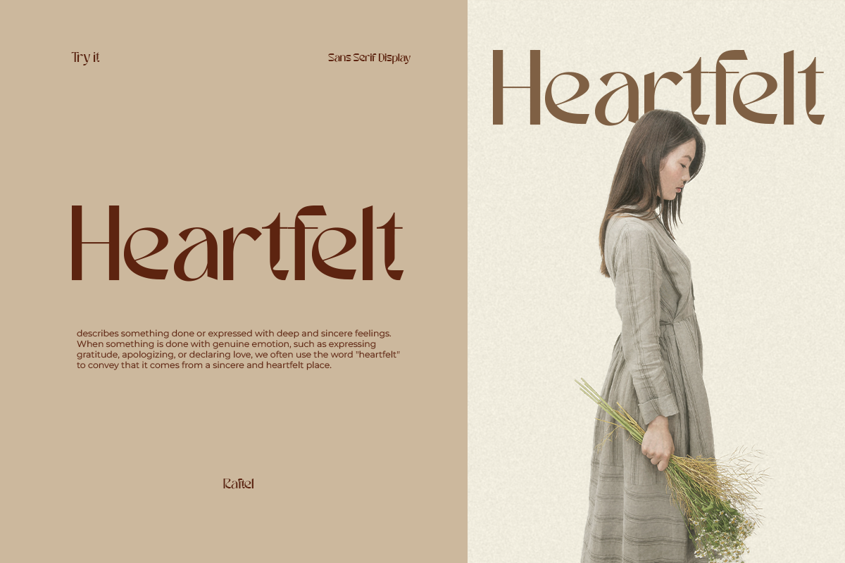 Raftel, a Sans Serif Font by Say Studio (Photo 6 of 13)