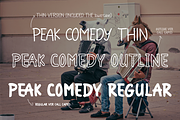 Peak Comedy | Hand Drawn 3 Style, a Handwritten Font by Denustudios (Thumbnail 3 of 13)