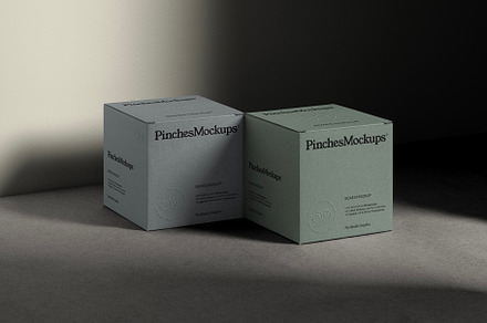 Embossed Boxes Mockup PMBM20
