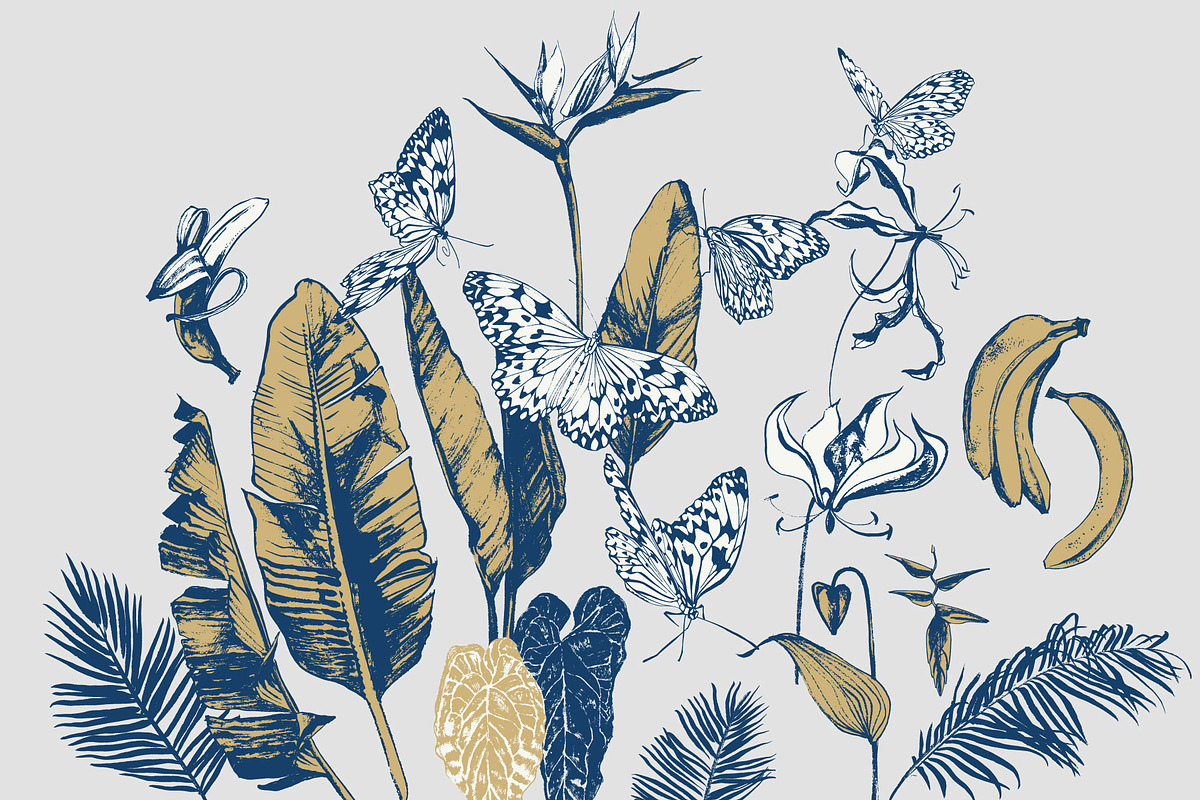 Tropical beauty, a Pattern Graphic by Vera Holera (Photo 4 of 7)