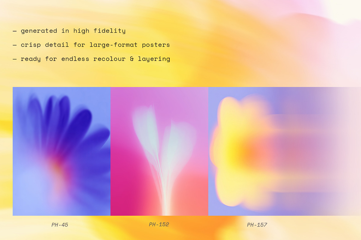 PETALPULSE: Floral Blur Background, a Background Graphic by alonahaidash (Photo 3 of 12)