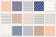 45 geometric seamless patterns, a Pattern Graphic by Vodoleyka (Thumbnail 2 of 10)