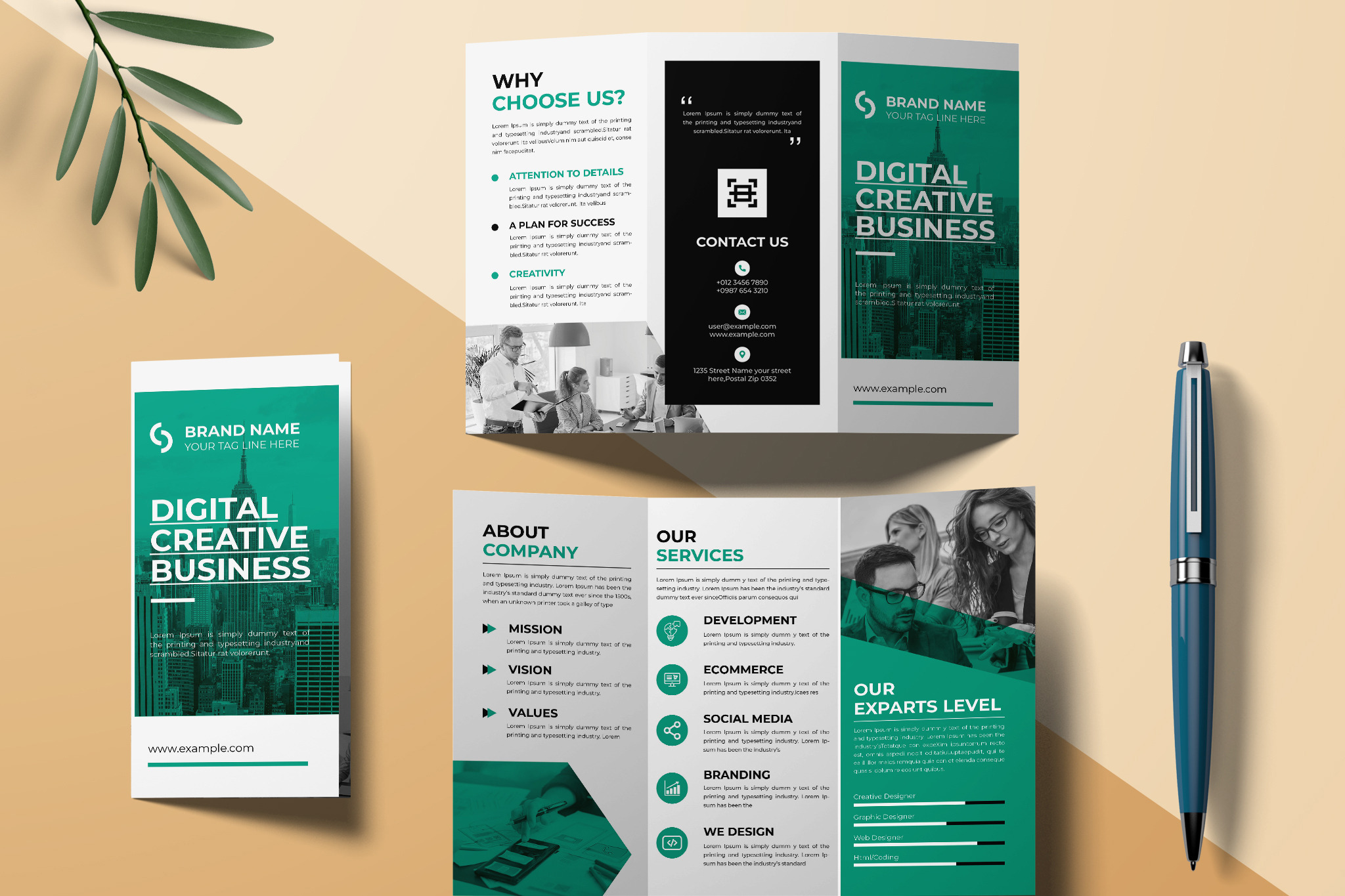 Trifold Brochure Template