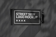 Street Sign Mockup (32 PSD Scenes), an Advertising Mockup by Traint (Thumbnail 15 of 50)