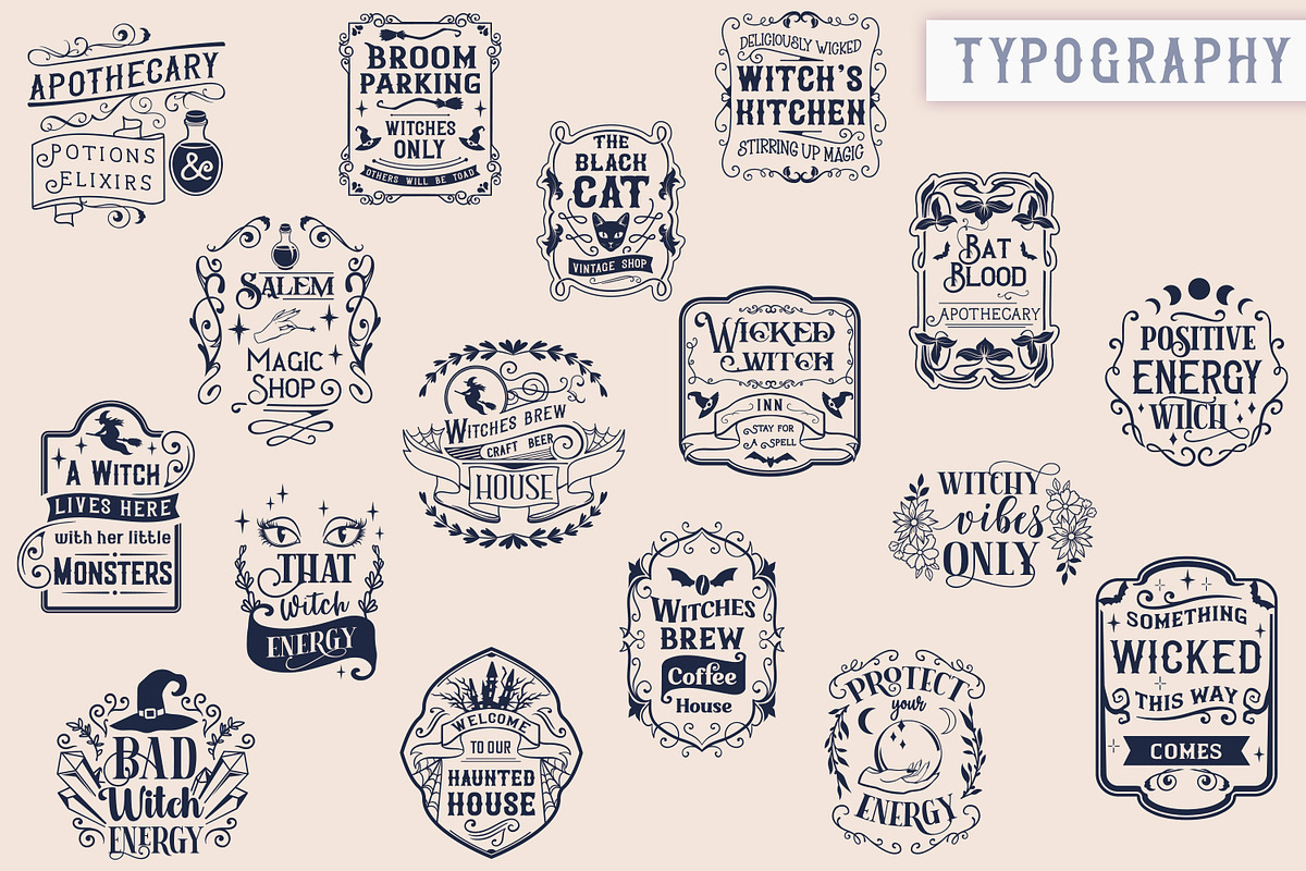 Witchy SVG Bundle 100+ items, an Object Graphic by TatianaCociorva (Photo 10 of 10)