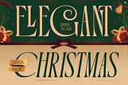 Santastic - Elegant Christmas Serif, a Serif Font by Burntilldead (Thumbnail 4 of 12)