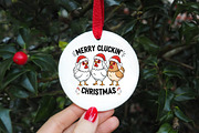 Christmas Chicken PNG, an Illustration by DreamArtGraphic (Thumbnail 3 of 6)
