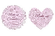 Cosmetics and Make Up Doodles, an Object Illustration by Artspace (Thumbnail 4 of 5)