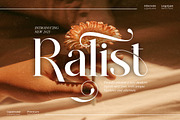 Ralist || Modern Stylish Serif Font, a Serif Font by Ermedia Studio (Thumbnail 1 of 10)