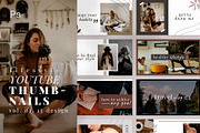 Lifestyle Youtube Thumbnails, a Social Media Template by Nonceni (Thumbnail 1 of 8)