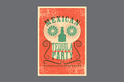 Mexican Party vector poster set., a Food Illustration by PoPaShop (Thumbnail 8 of 10)