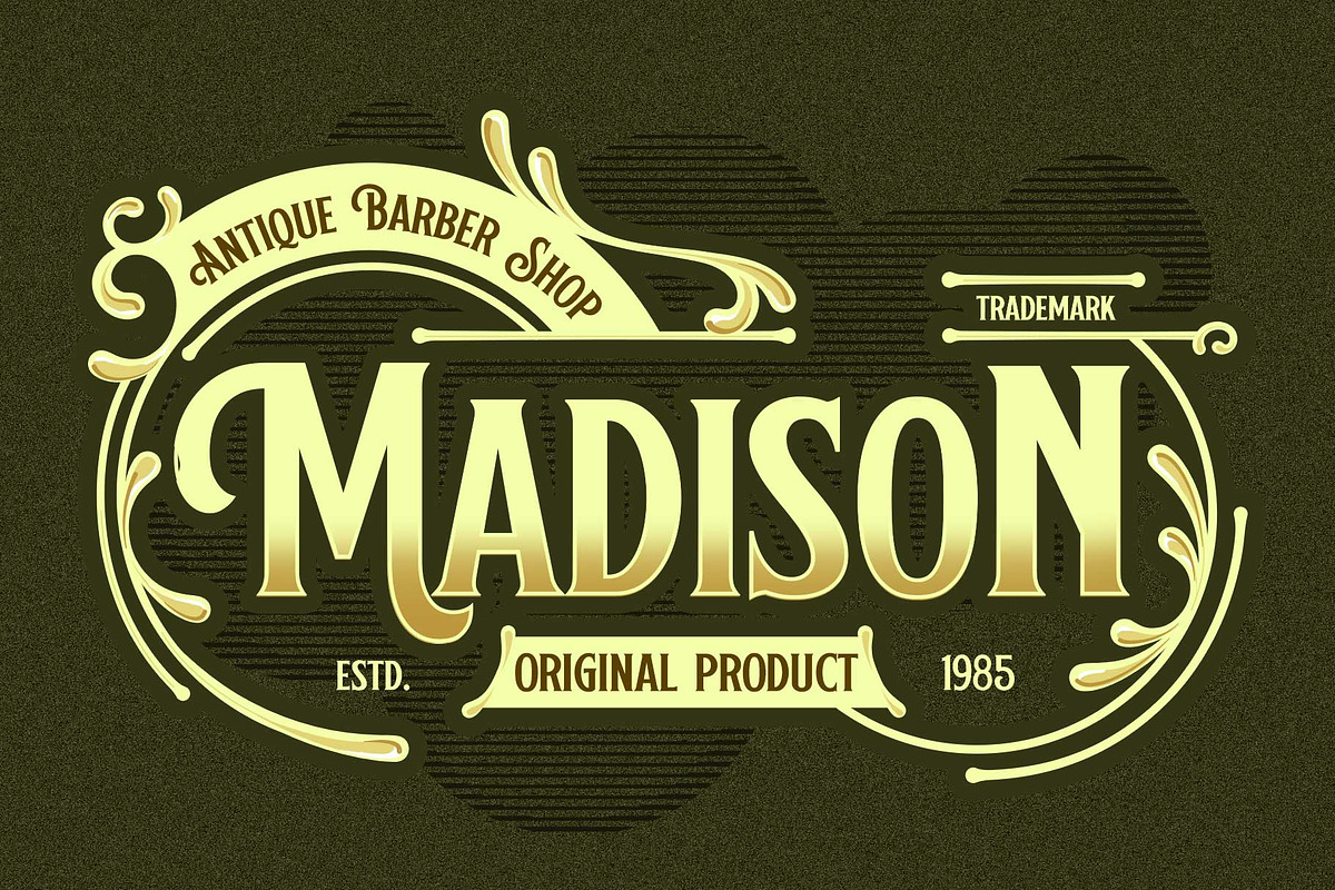 Bancher - Vintage Typeface, a Serif Font by Arterfak Project (Photo 5 of 15)
