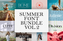 Summer Font Bundle Vol.2