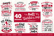 Anti Valentines Day SVG bundle, an Illustration by BlackCatsMedia (Thumbnail 5 of 5)