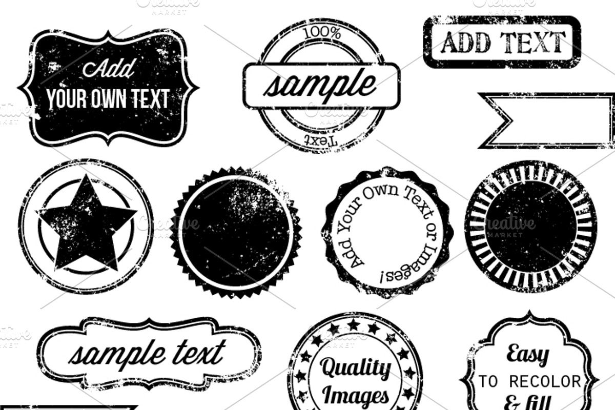 Stamps & Postage Vectors and Clipart, an Object Graphic by PinkPueblo (Photo 1 of 2)