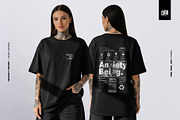 Anxiety Being - T-Shirt Design, an Object Graphic by Cmd Project (Thumbnail 4 of 9)