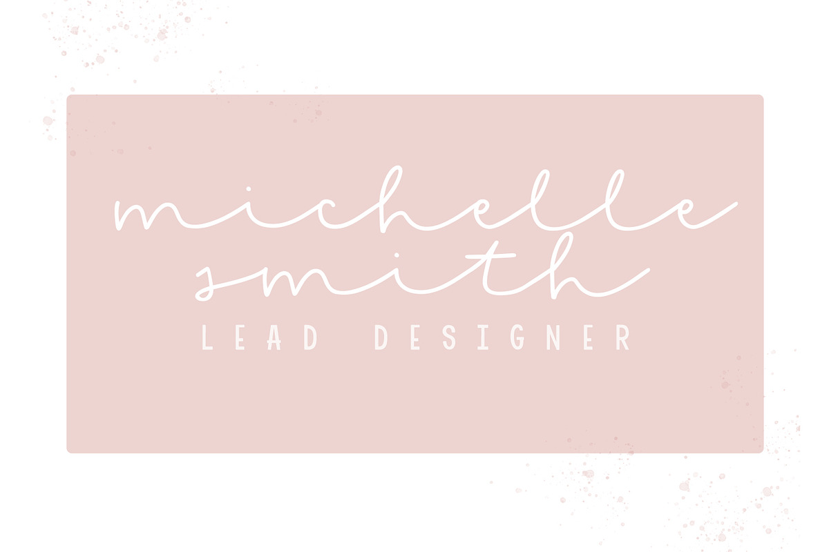 Little Love Birds Font Duo, a Script Font by Dansie Design (Photo 3 of 7)