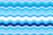 Blue Waves Stripe Seamless Pattern, a Pattern Graphic by Sharon Schwalbe (Thumbnail 4 of 4)