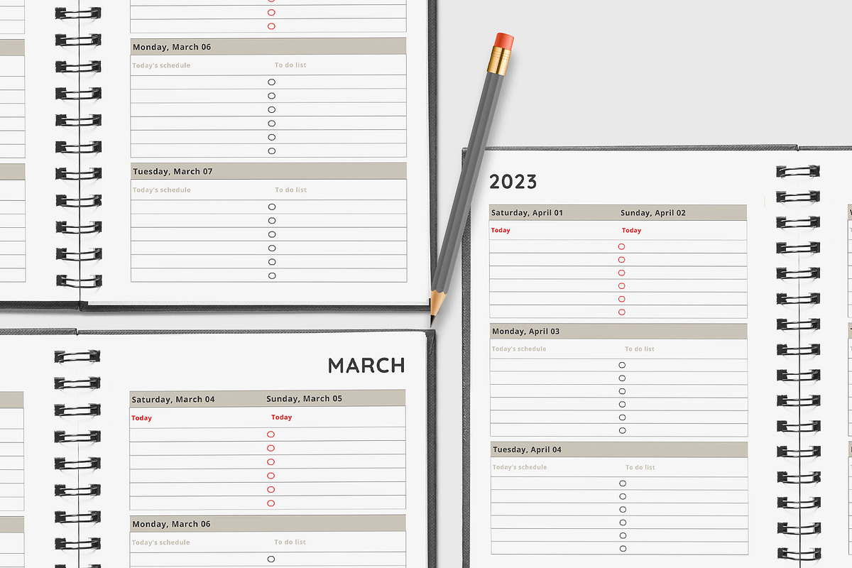 Ultimate Planner Bundle Pack, a Stationery Template by Design Zone