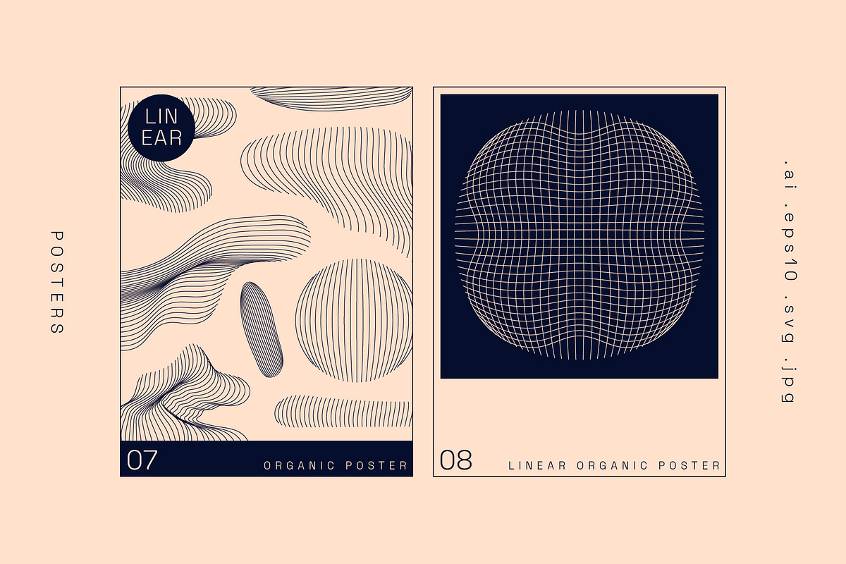 Linear Organic Shapes, an Object Graphic by Léo Alexandre (Photo 9 of 12)