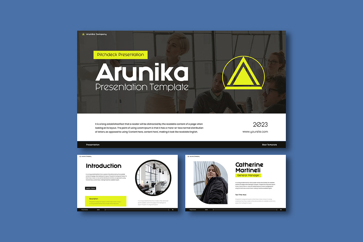 Arunika Google Slides Presentation, a Presentation Template by VanillineGraph (Photo 2 of 6)