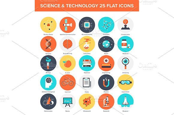 Science Icons preview 3
