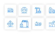 Logistics and Shipping Icons, a Duotone Icon by Brickclay (Thumbnail 7 of 7)