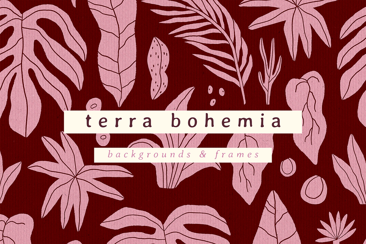 Terra bohemia. Backgrounds & frames, a Background Graphic by kondratya (Photo 1 of 14)