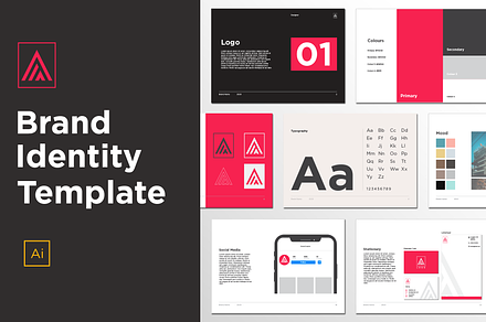 Brand Identity Template Pro