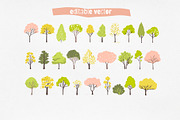 Vector Trees Collection, an Object Graphic by Anna's Creative Store (Thumbnail 3 of 4)