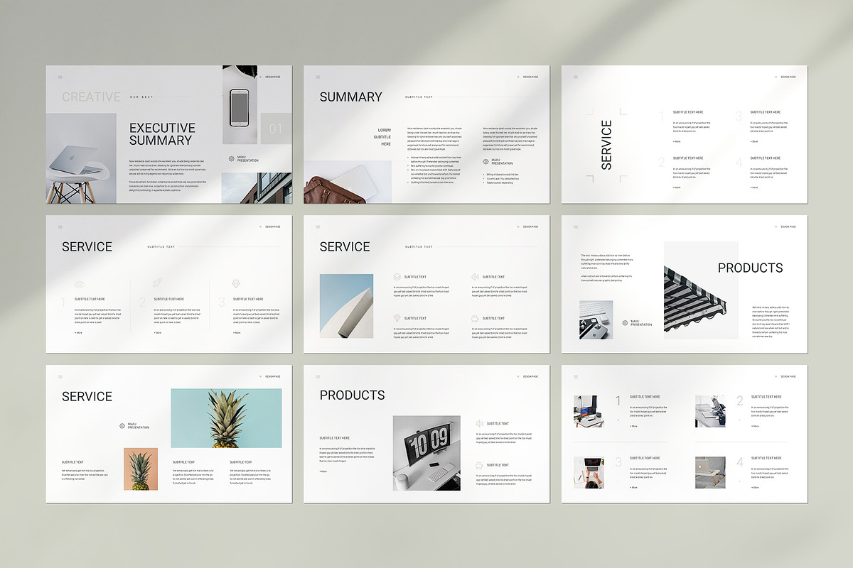 Business Plan Presentation Template, a Presentation Template by CreativeSlides (Photo 6 of 12)