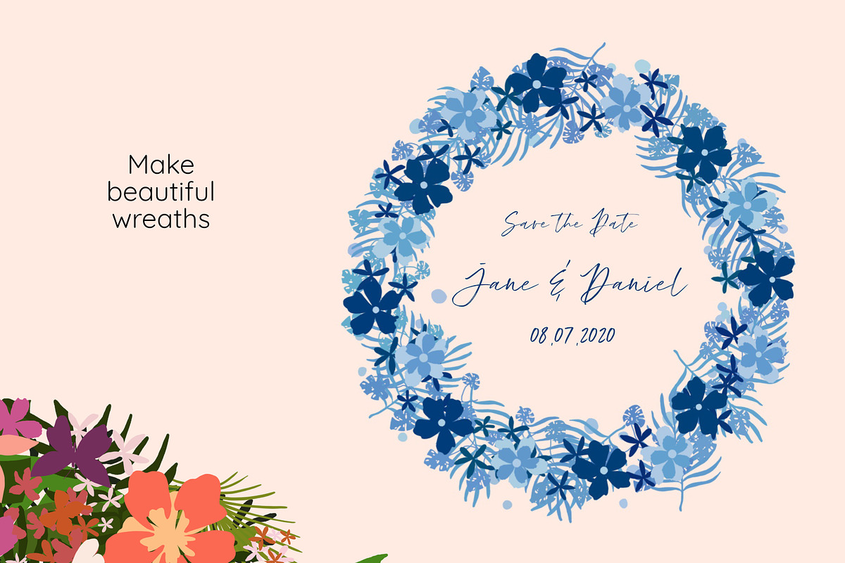 Procreate Tropical Summer Brush Set, a Brush Add-On by Littlefield Design (Photo 11 of 16)