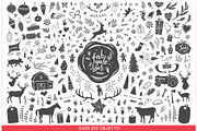 Christmas Mega Pack, a Decorative Illustration by Mera Pixels (Thumbnail 2 of 7)