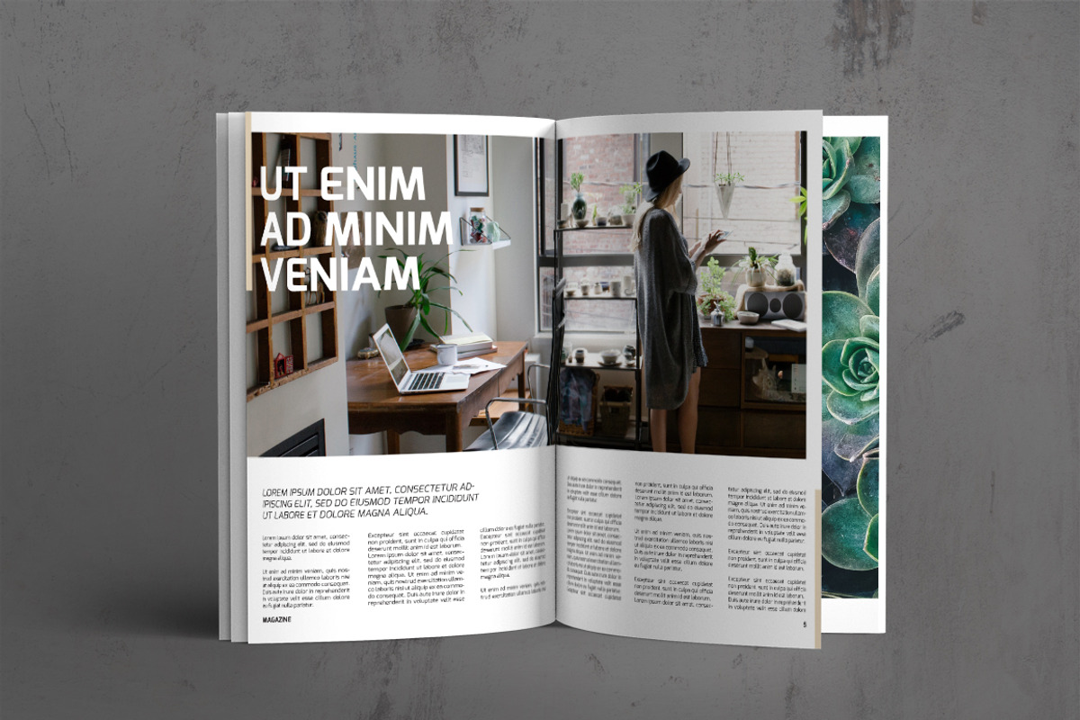 Magazine template, a Magazine Template by Alejik (Photo 3 of 12)