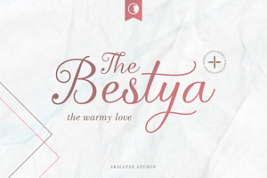 The Bestya Lovely Modern Script Font