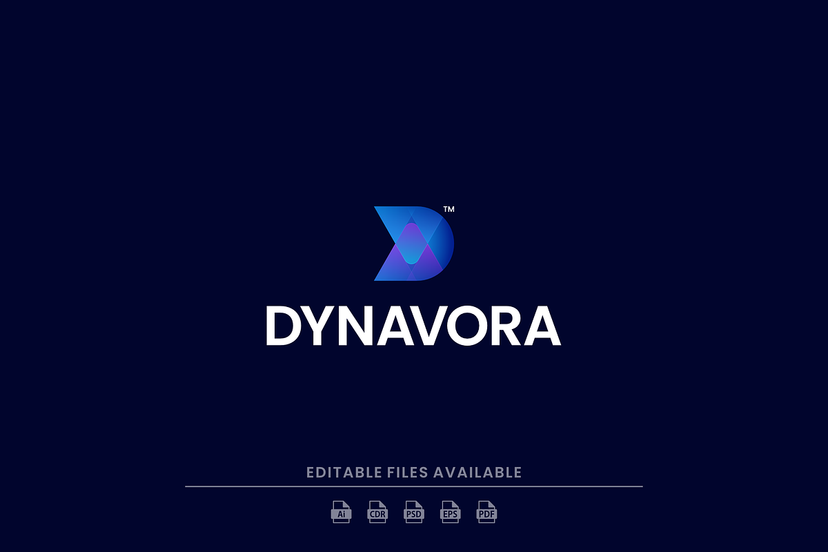 Gradient Modern Dynamic Emblem Logo, a Branding & Logo Template by Artnivora.Std (Photo 1 of 2)