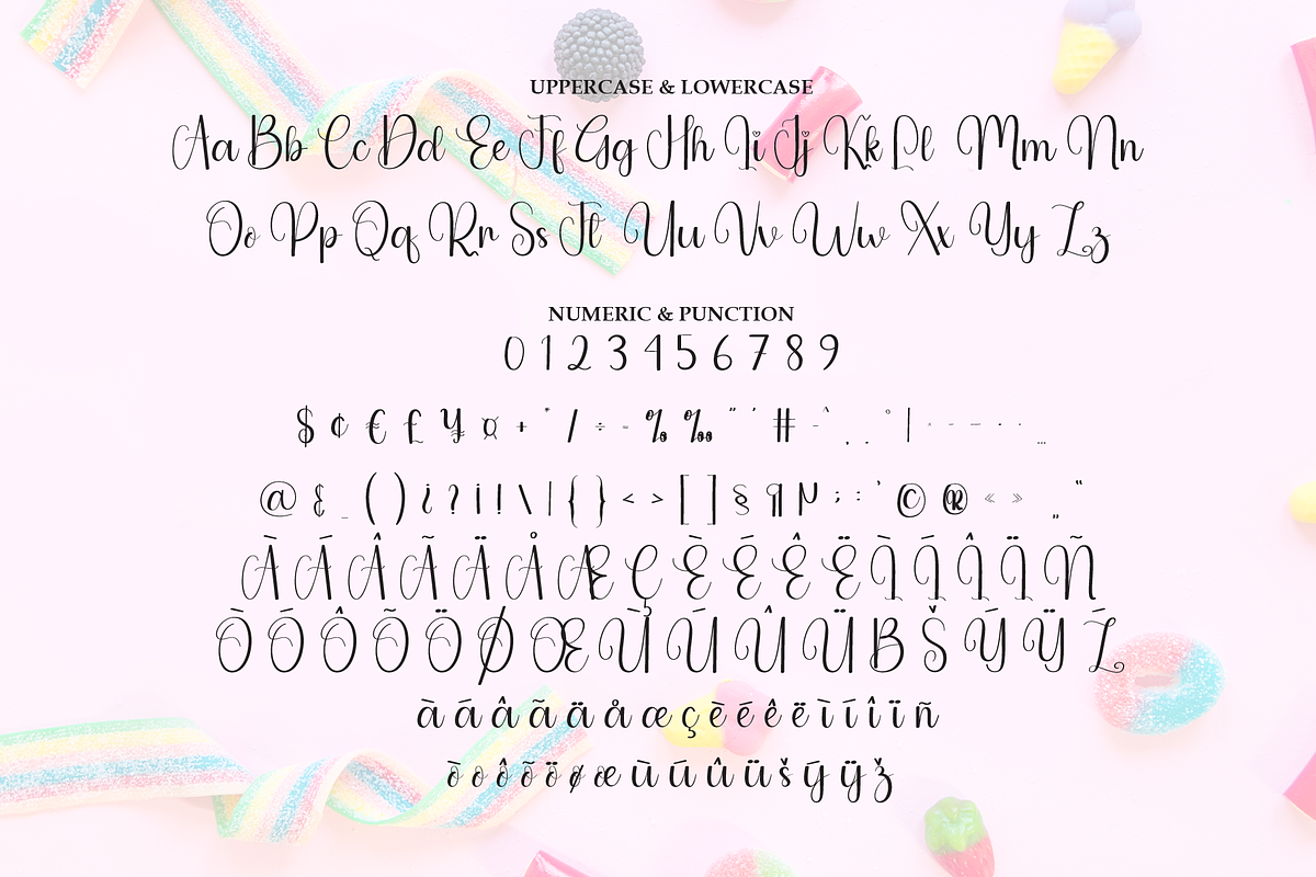 Candy | Script Font, a Handwritten Font by Scratchones