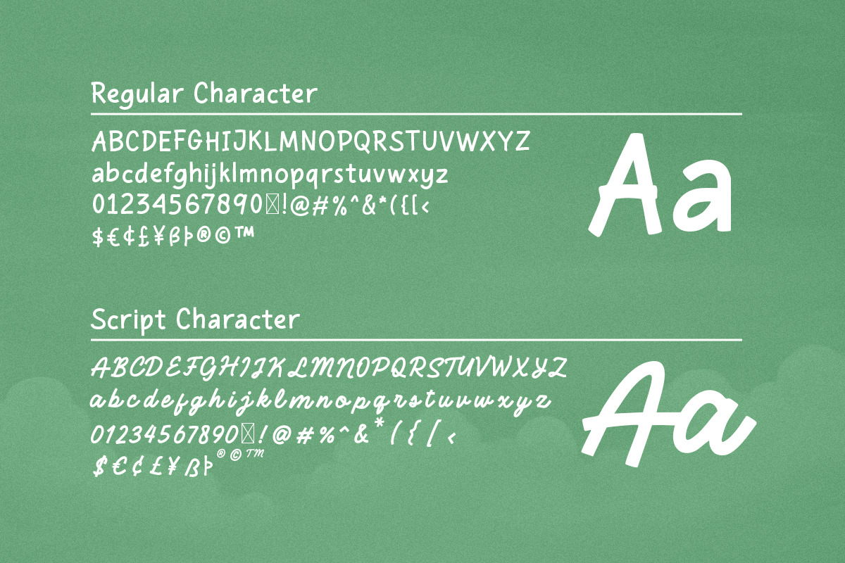 Tourist Guide - Holiday Font Duo, a Script Font by Bale Type (Photo 9 of 9)
