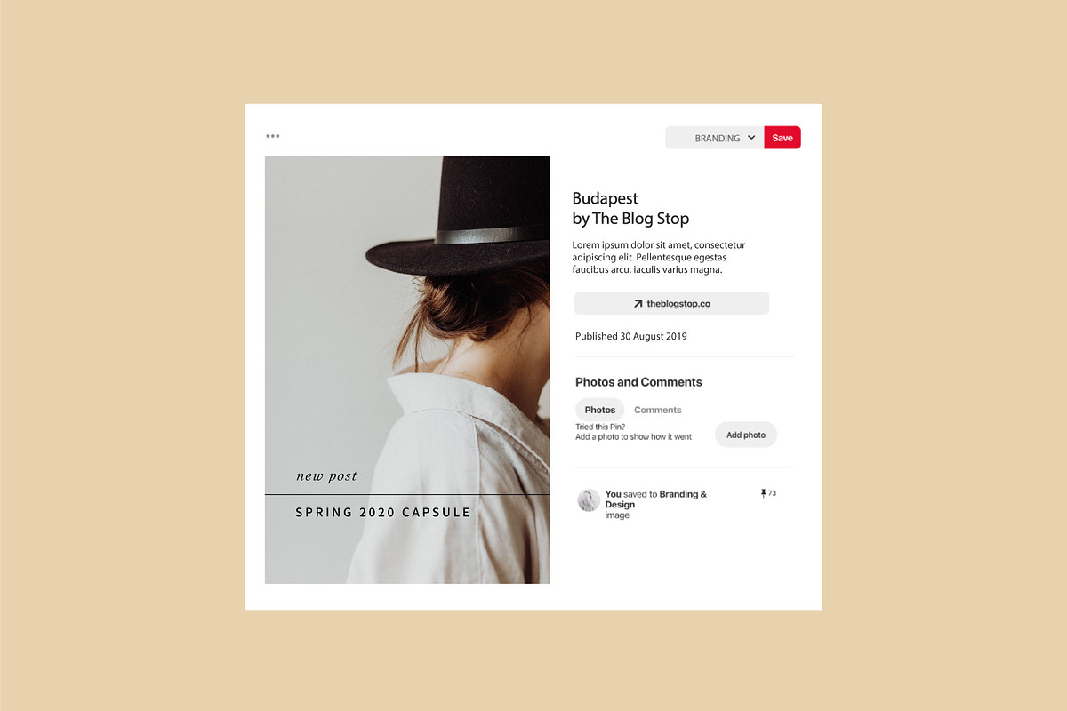 Melbourne Social Media Kit, a Social Media Template by The Blog Stop (Photo 10 of 10)