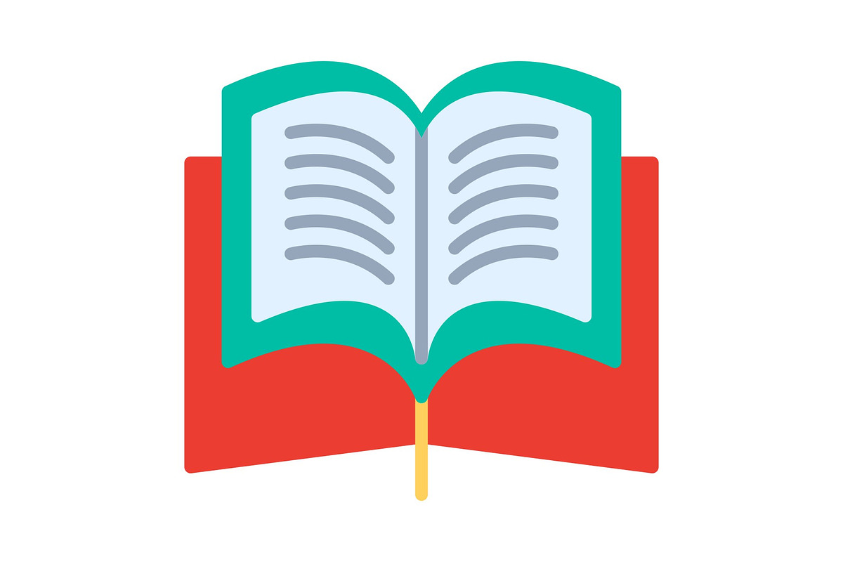 Open Book Flat Icon, an Icon by Pexelpy (Photo 3 of 3)
