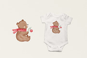 Christmas bear, a Pattern Graphic by Olena Kuznietsova (Thumbnail 9 of 10)