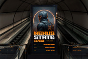 Cybergrind – Cyberpunk Display Font, a Sans Serif Font by Shinra Labs (Thumbnail 10 of 10)