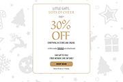 Christmas Sale Email Template, an Email Template by Khryna Designs (Thumbnail 2 of 2)