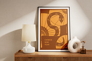 Happy Chinese New Year 2025 cards, a Decorative Illustration by Good Studio (Thumbnail 9 of 11)