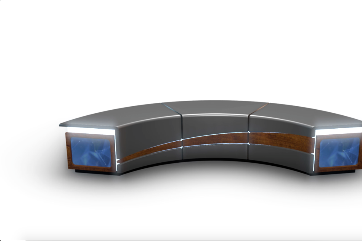 TV Studio Desk Collection (12 PCS), a Furniture 3D Model by akerStudio (Photo 10 of 153)