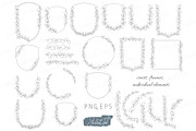 Eucalyptus Wedding design elements, a Decorative Illustration by JuDesign (Thumbnail 2 of 6)