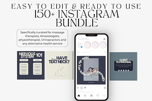 Physio/Chiro/Massage Template Bundle