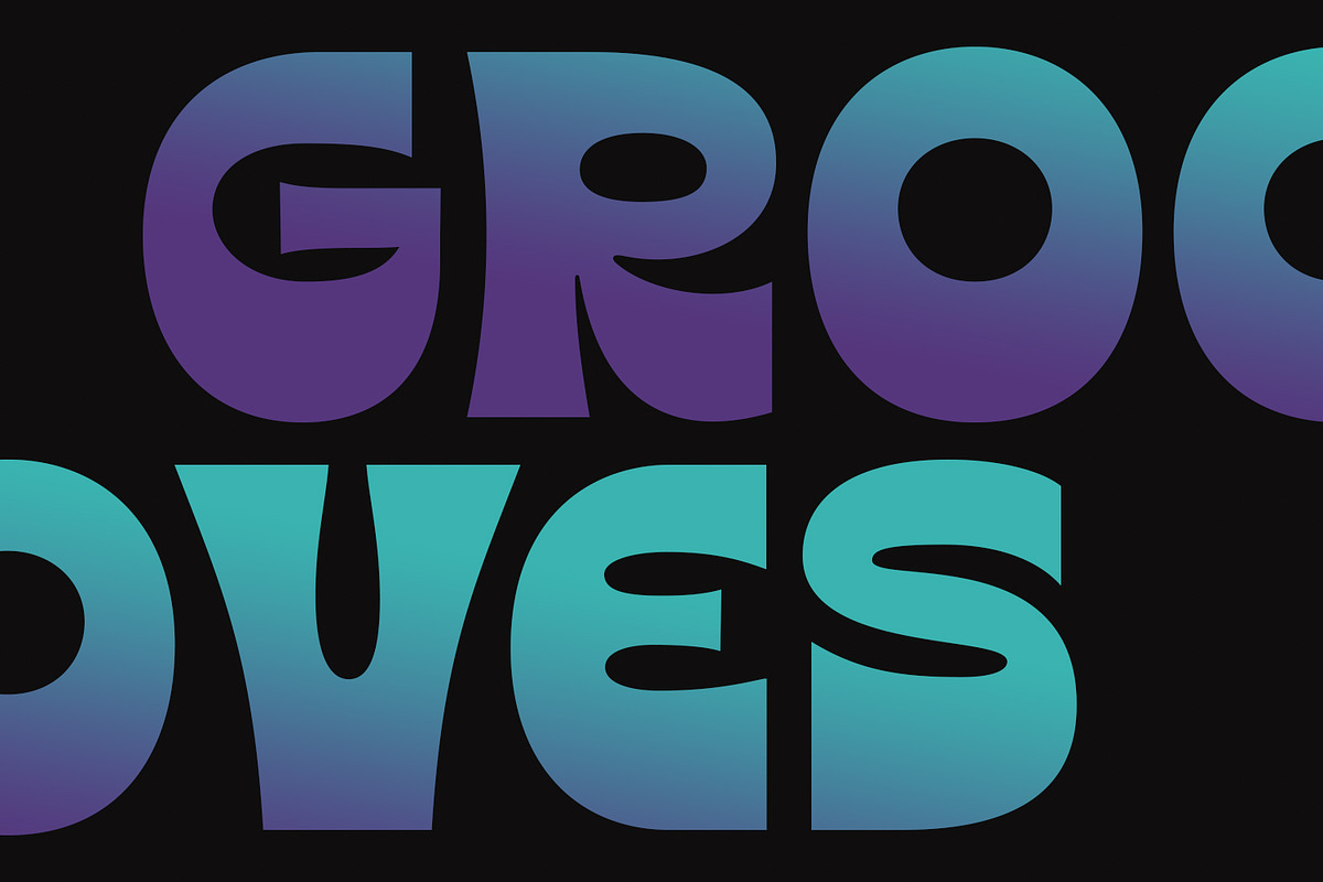 Berlos Experimental Display Font, a Sans Serif Font by Maulana Creative (Photo 4 of 6)